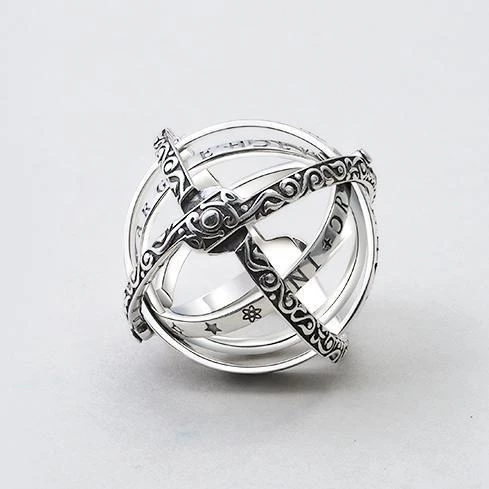 Sphere Spinner, Spinner Ring, Sphere Spinner Ring, ručno izrađen Sphere Spinner prsten