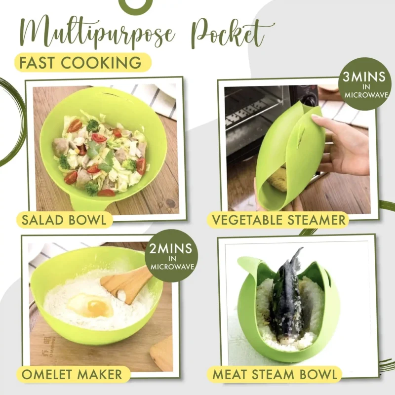 Heat Resistant Foldable Cooking Pocket - Best Price - MOLOOCO