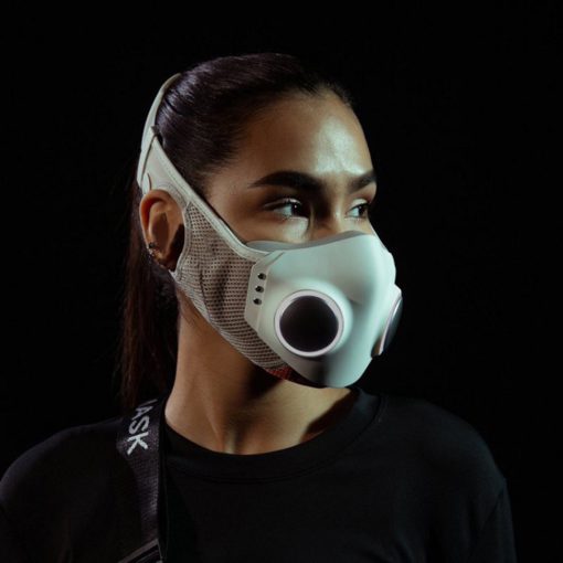 Zaawansowana technologicznie maska ​​na twarz, zaawansowana technologicznie, maska ​​na twarz