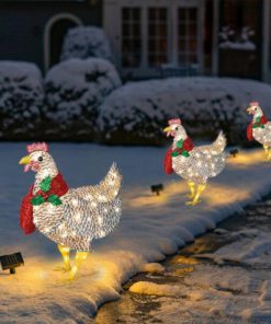 Light-Up Chicken,Light-Up Chicken with Scarf,Chicken with Scarf