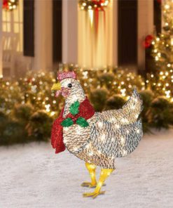 Light-Up Chicken,Light-Up Chicken with Scarf,Chicken with Scarf