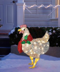 Light-Up Chicken,Light-Up Chicken with Scarf,Chicken with Scarf