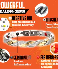Magnet Negative Ion And Germanium Energy Wristband