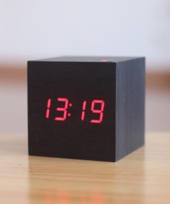 Digital Wood Clock,Wood Clock,Modern Digital