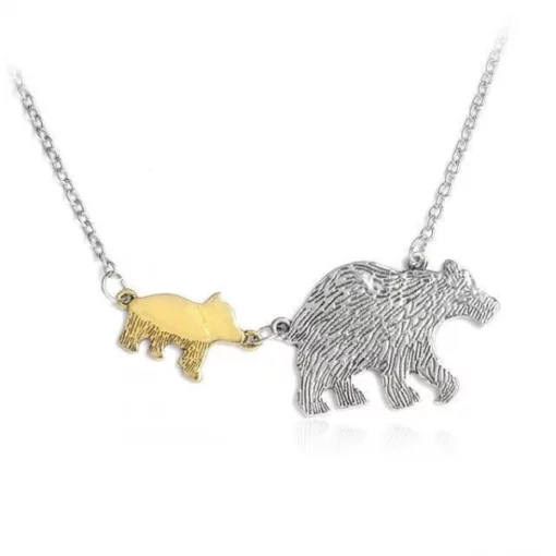 Collier ours, collier mère ours, mère ours