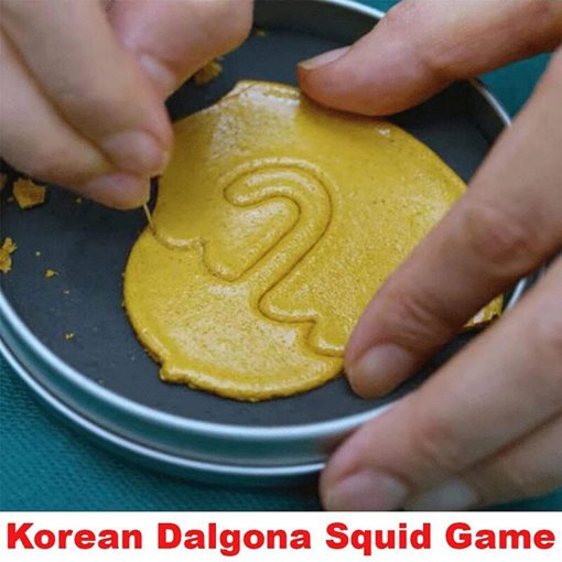 Dalgona Candy Cookie Kalıbı, Squid Oyunu, Dalgona Candy, Cookie Kalıbı, Squid Oyunu Dalgona Candy Cookie Kalıbı