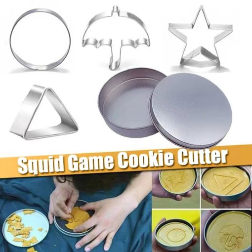 Dalgona Candy Cookie Mould, Squid Game, Dalgona Candy, Cookie Mould, Squid Game Dalgona Candy Cookie Mould