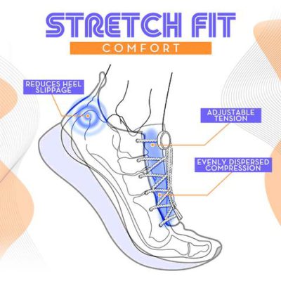 No Tie Stretching Lock Shoelaces,Lock Shoelaces,No Tie Stretching