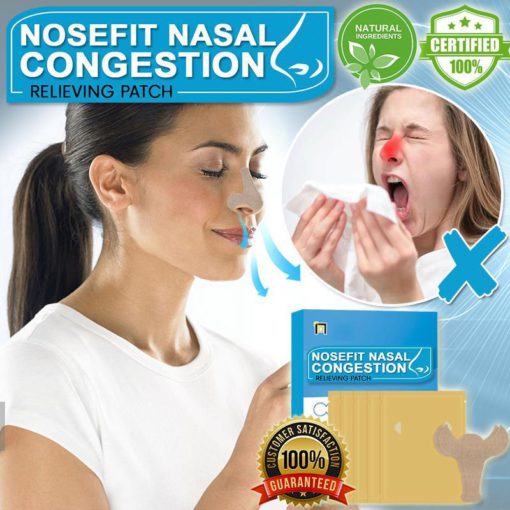 NoseFit Nasal congest Relieving Patch, Nasal Pipi Faʻafefe Patch, Pusa Faʻamalieina Patch, Faʻafefe Patch, Nasal Pipi Faʻafefe