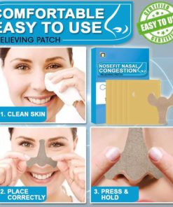 NoseFit Nasal Congestion Relieving Patch,Nasal Congestion Relieving Patch,Congestion Relieving Patch,Relieving Patch,Nasal Congestion Relieving