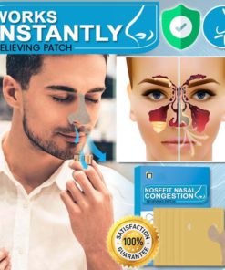 NoseFit Nasal Congestion Relieving Patch,Nasal Congestion Relieving Patch,Congestion Relieving Patch,Relieving Patch,Nasal Congestion Relieving