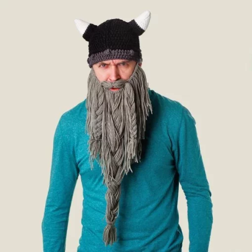 북유럽 모자,Odin 니트 북유럽 모자