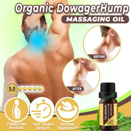 Organiczny olejek do masażu garbu wdowy