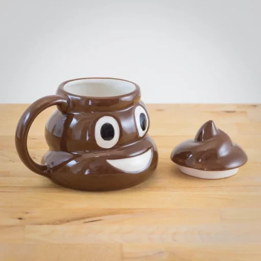 Куп Emoji Mug, Emoji Mug, Poop Emoji, Coffee Mug, Poop Emoji Coffee Mug