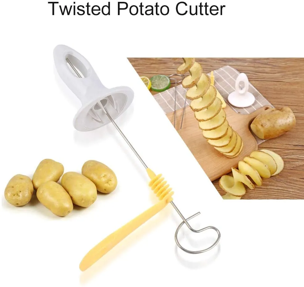 Spiral Potato Slicer,Potato Slicer,Spiral Potato,Potato Spiral Cutter