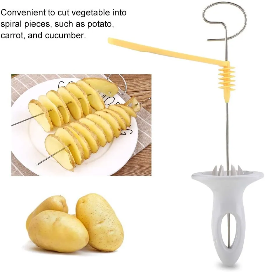 Spiral Potato Slicer,Potato Slicer,Spiral Potato,Potato Spiral Cutter