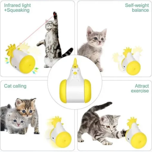 Laser Cat Toy, Rooster Laser Cat Toy, Rooster Laser Cat, Cat Toy, Laser Cat