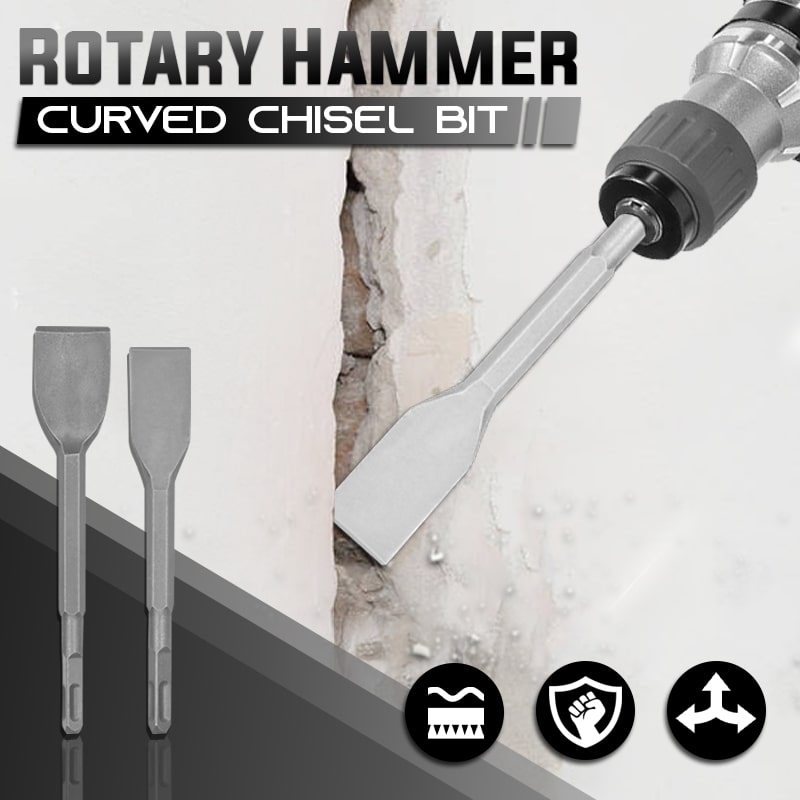 Rotary Hammer Curved Chisel Bit Best Price MOLOOCO 2021