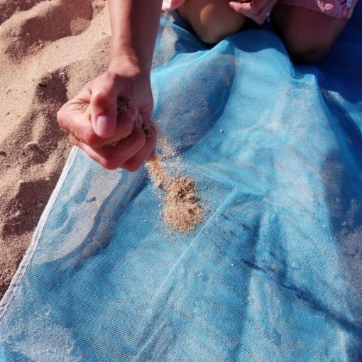 Плажа Мат, песок-доказ плажа МАТ
