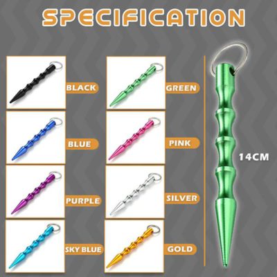 Self Defense Kubaton Keychain Rod,Self Defense