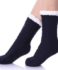 Sherpa Lined Slipper Socks,Lined Slipper Socks,Slipper Socks,Sherpa Lined Slipper,Sherpa Lined