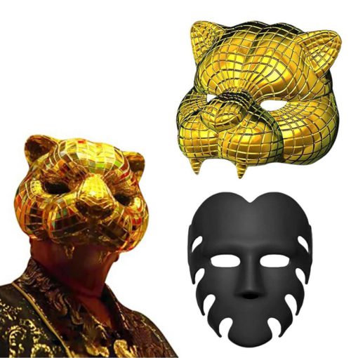 Aslan baş maskası, kalamar oyunu, aslan maskası