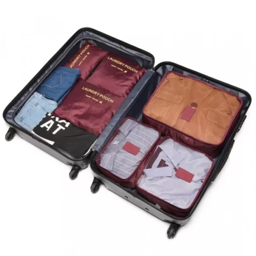Pack Organizer Set, Organizer Set, Travel Packing, organizador de equipaxe, organizador de equipaxe