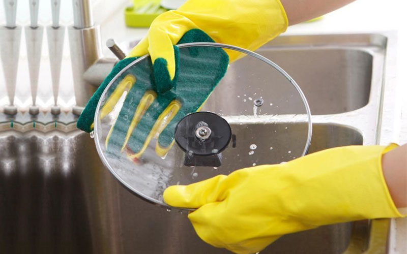 dishwashing gloves