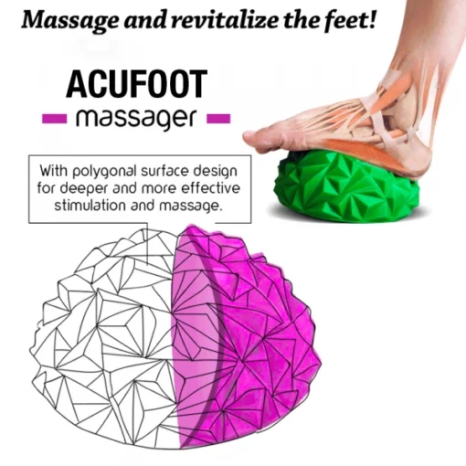 Foot Massage Ball, Diamond pattern, Water Cube