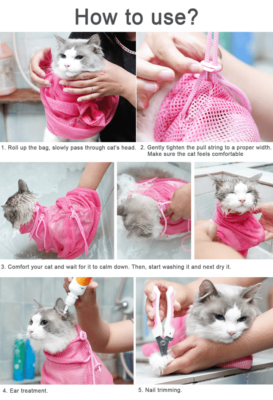 Mesh Cat Bathing Bag,cat bathing bag,cat bathing,bathing bag,Mesh Bag