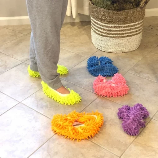 Lazy Mop Slippers, Mop Slippers, Lazy Mop