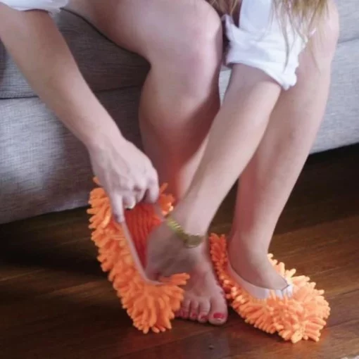 Lazy Mop Slippers, Mop Slippers, Lazy Mop