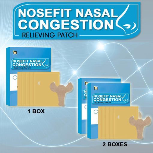 NoseFit Nasal Congestion Relieving Patch, Nasal Congestion Relieving Patch, Congestion Relieving Patch, Relieving Patch, Nasal Congestion Relieving