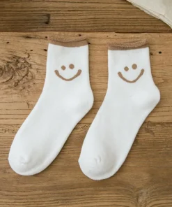 Lovely Smile,Cotton Socks,Lovely Smile Face Cotton Socks