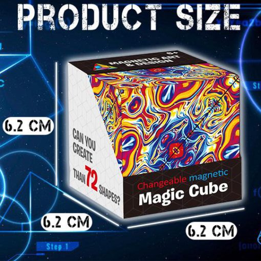 3D Magnetic Magic Cube, Magnetic Magic Cube, Magic Cube