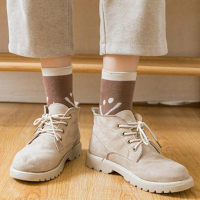 Lovely Smile,Cotton Socks,Lovely Smile Face Cotton Socks