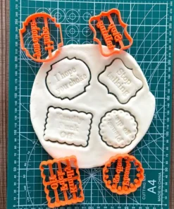 Cookie Molds,Good Wishes,Cookie Molds With Good Wishes