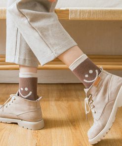 Lovely Smile,Cotton Socks,Lovely Smile Face Cotton Socks