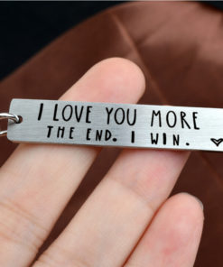 I LOVE YOU MORE THE END I Win,I LOVE YOU MORE,I LOVE YOU,Key Chains