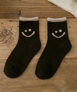 Lovely Smile,Cotton Socks,Lovely Smile Face Cotton Socks