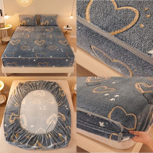 Velvet Mattress Cover,Velvet Mattress,Mattress Cover,Super Soft,Super Soft Coral Velvet Mattress Cover