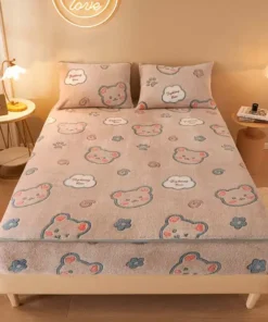 Velvet Mattress Cover,Velvet Mattress,Mattress Cover,Super Soft,Super Soft Coral Velvet Mattress Cover