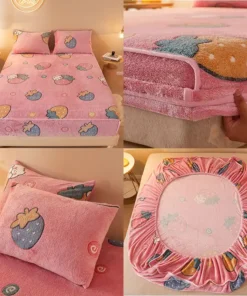 Velvet Mattress Cover,Velvet Mattress,Mattress Cover,Super Soft,Super Soft Coral Velvet Mattress Cover