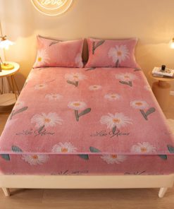 Velvet Mattress Cover,Velvet Mattress,Mattress Cover,Super Soft,Super Soft Coral Velvet Mattress Cover