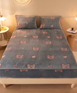 Velvet Mattress Cover,Velvet Mattress,Mattress Cover,Super Soft,Super Soft Coral Velvet Mattress Cover