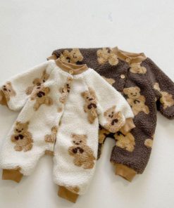 Winter Romper,Bear Winter,Baby Bear,Baby Bear Winter Romper