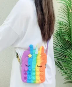 Unicorn Pop It,Pop It Bag,Unicorn Pop It Bag