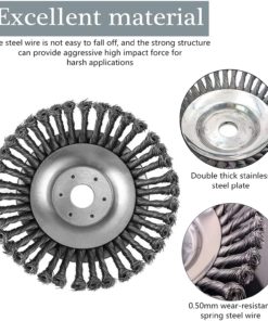 Wire Brush For Weed Eater,Wire Brush,weed eater