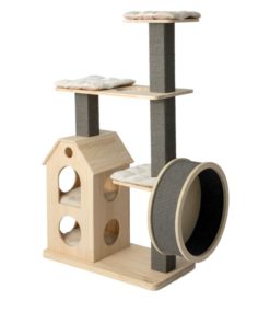 Cat House,Treadmill Tower,Cat House with Treadmill Tower