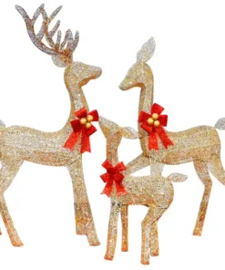 Christmas Deer,Lighted Christmas Deer,Lighted Christmas
